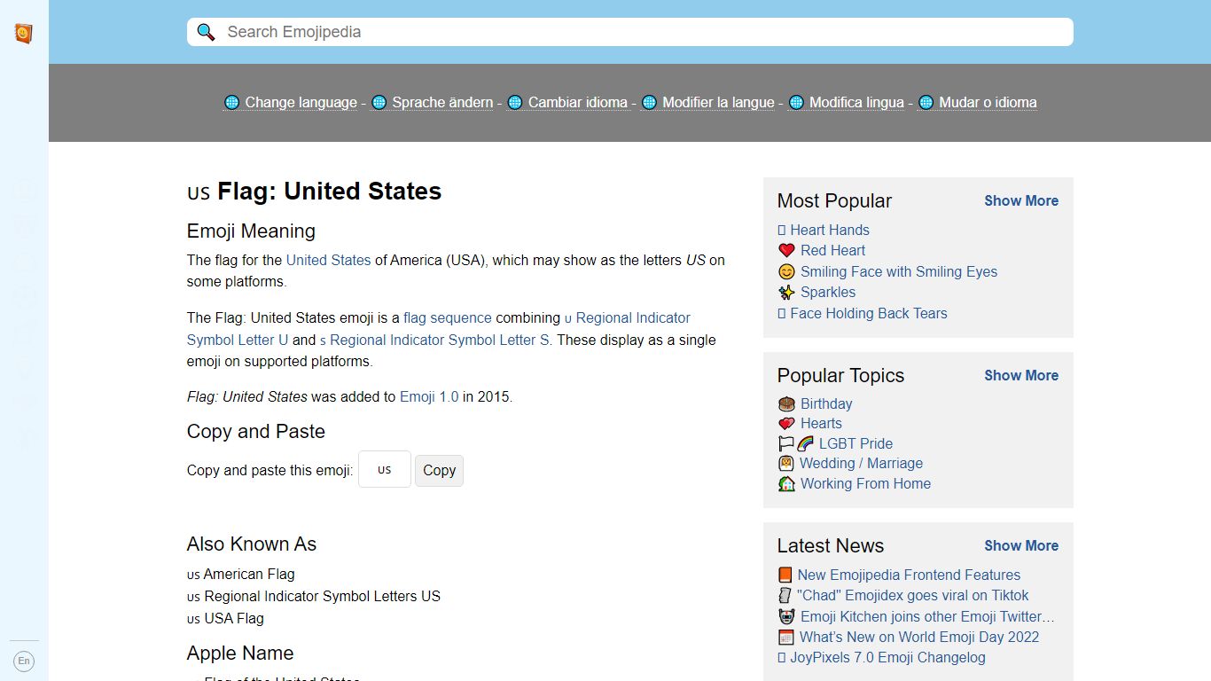 🇺🇸 Flag for United States Emoji - Emojipedia